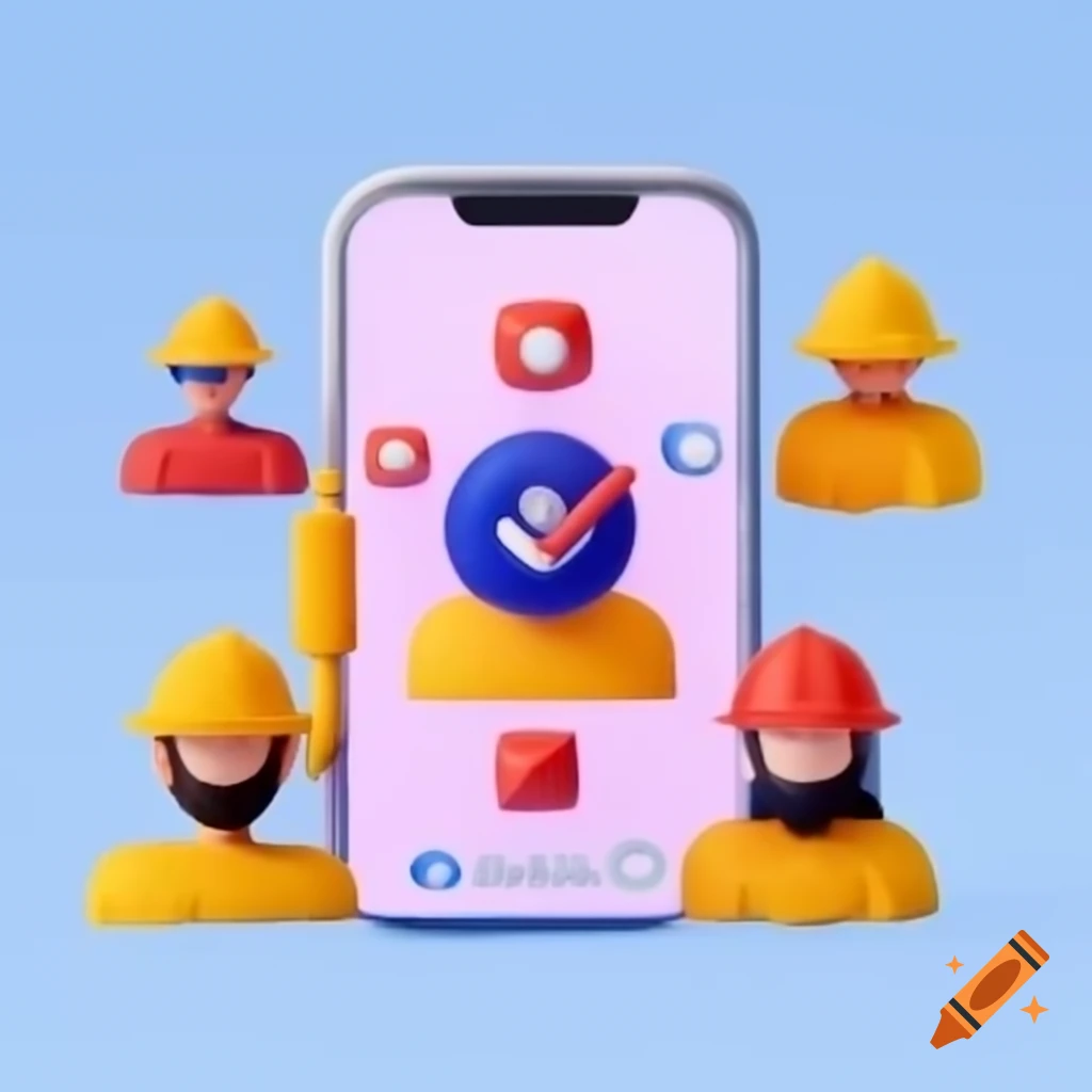 App providing various types of workers