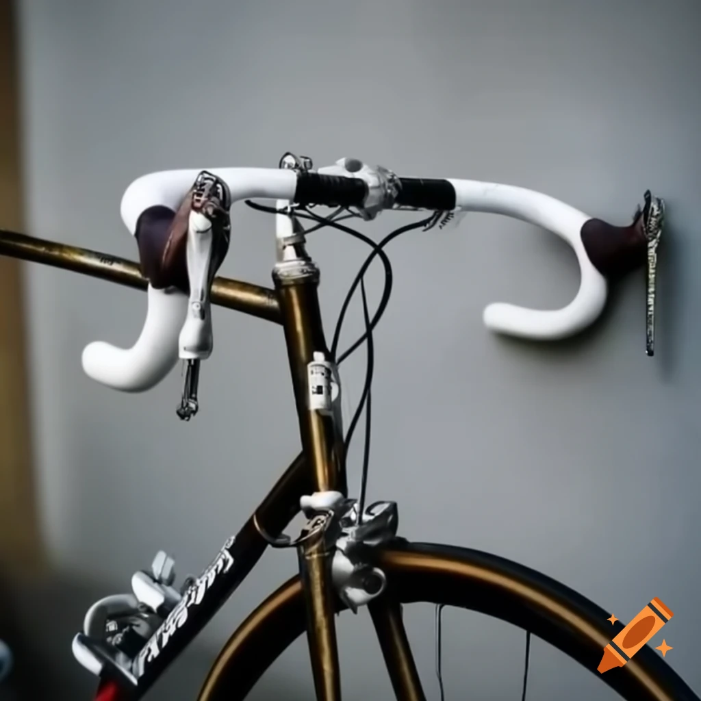 Unique bicycle with racks and colorful paint, featuring dropbar and Campagnolo groupset