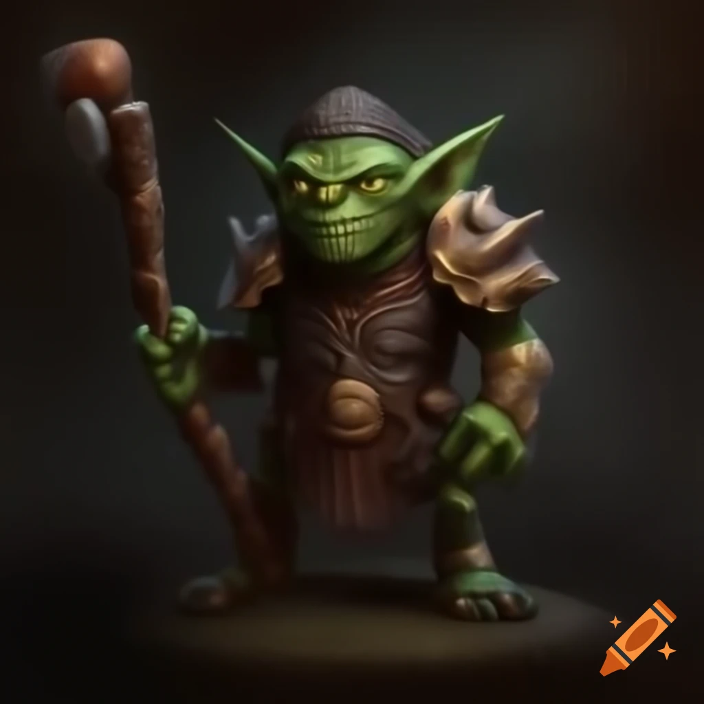 Pfleegor the goblin character