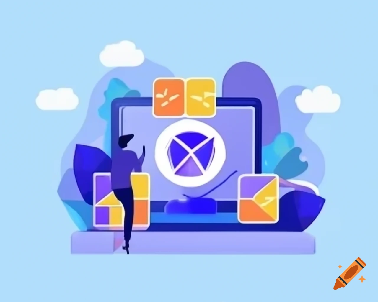 Web3 and Binance technology concept