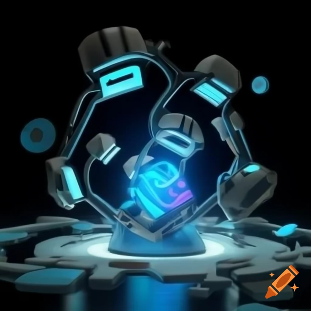 Digital art featuring futuristic elements focused on use case concept