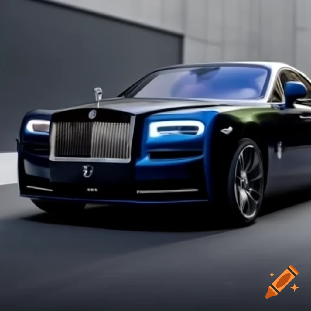Luxury Rolls Royce car