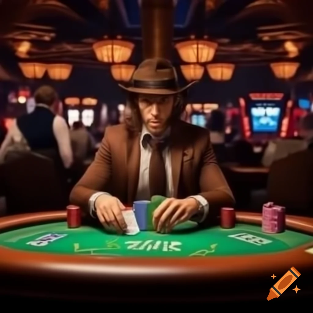 Poker hand showing a full house with cards