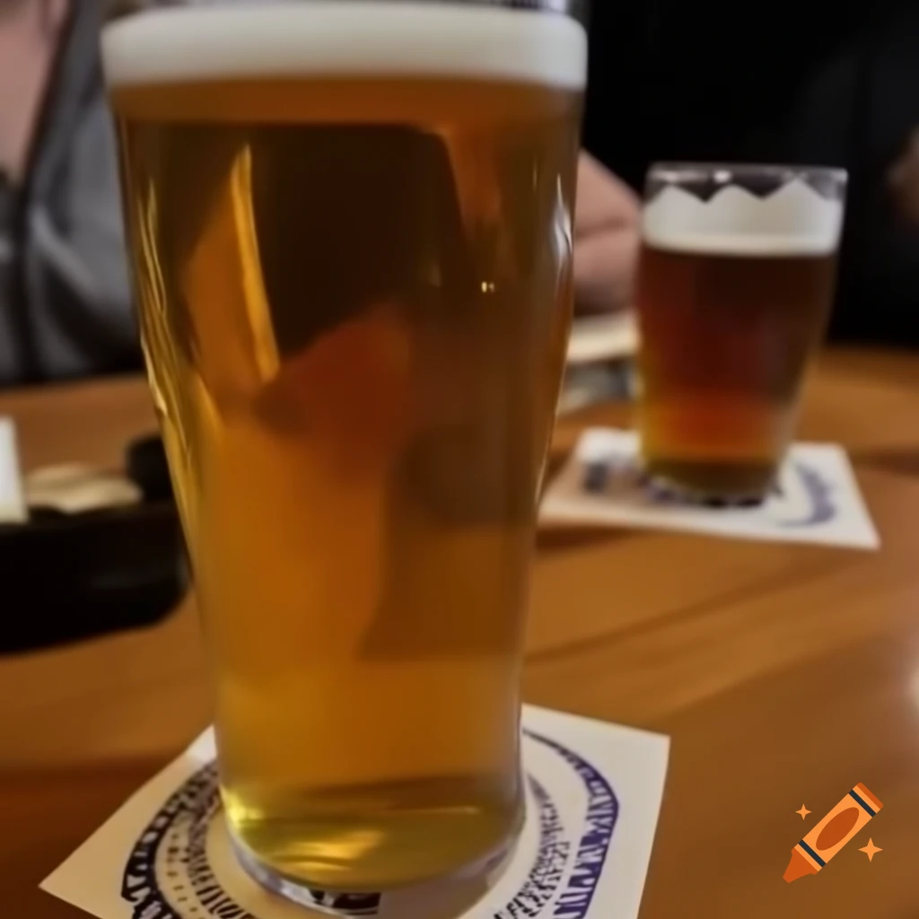 Table with beers