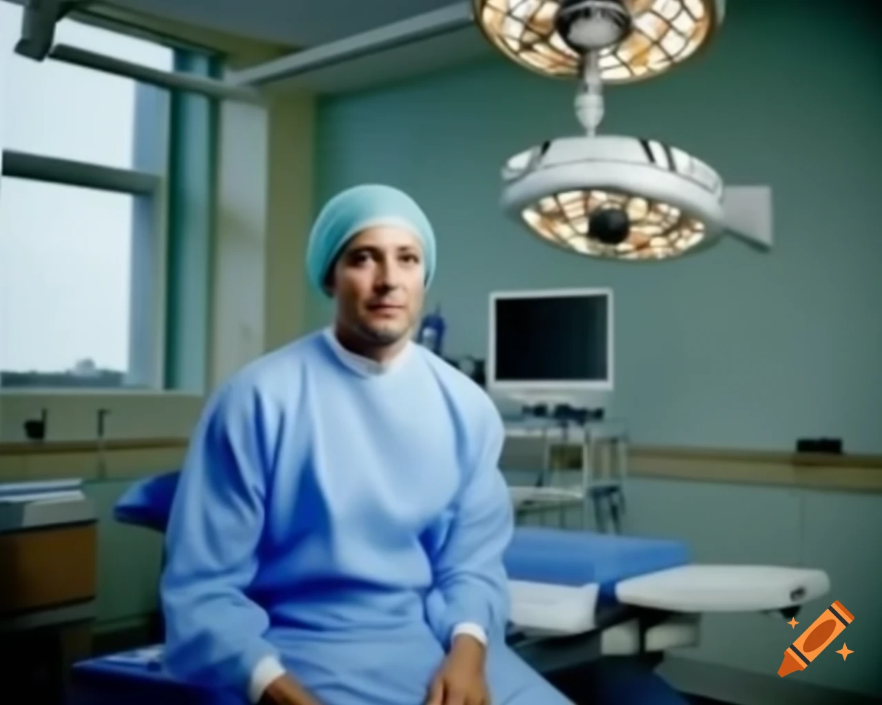 Psychiatrist working in hospital setting