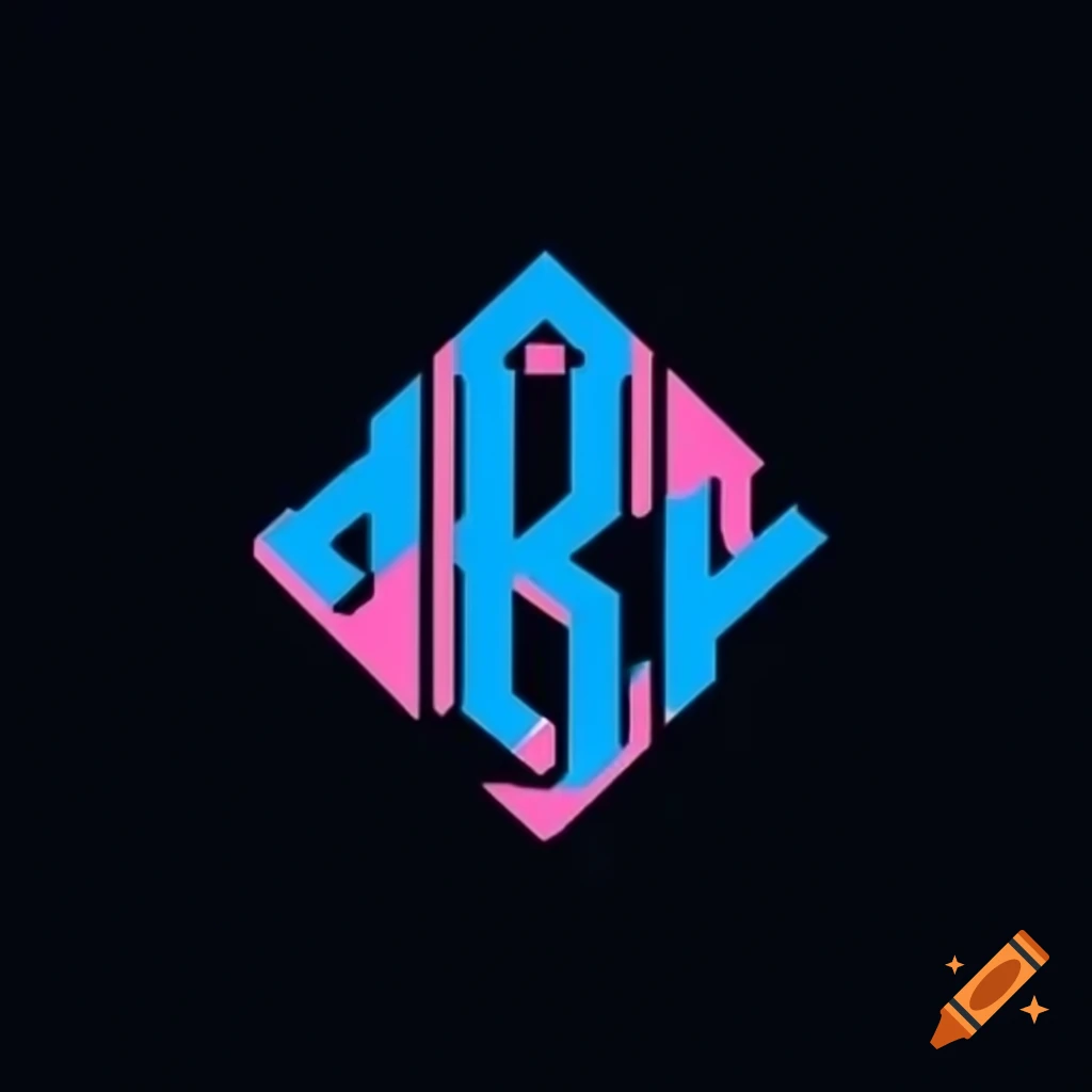 Bold modern logo design for 'NYD' using negative space and geometric forms in blue to pink gradient
