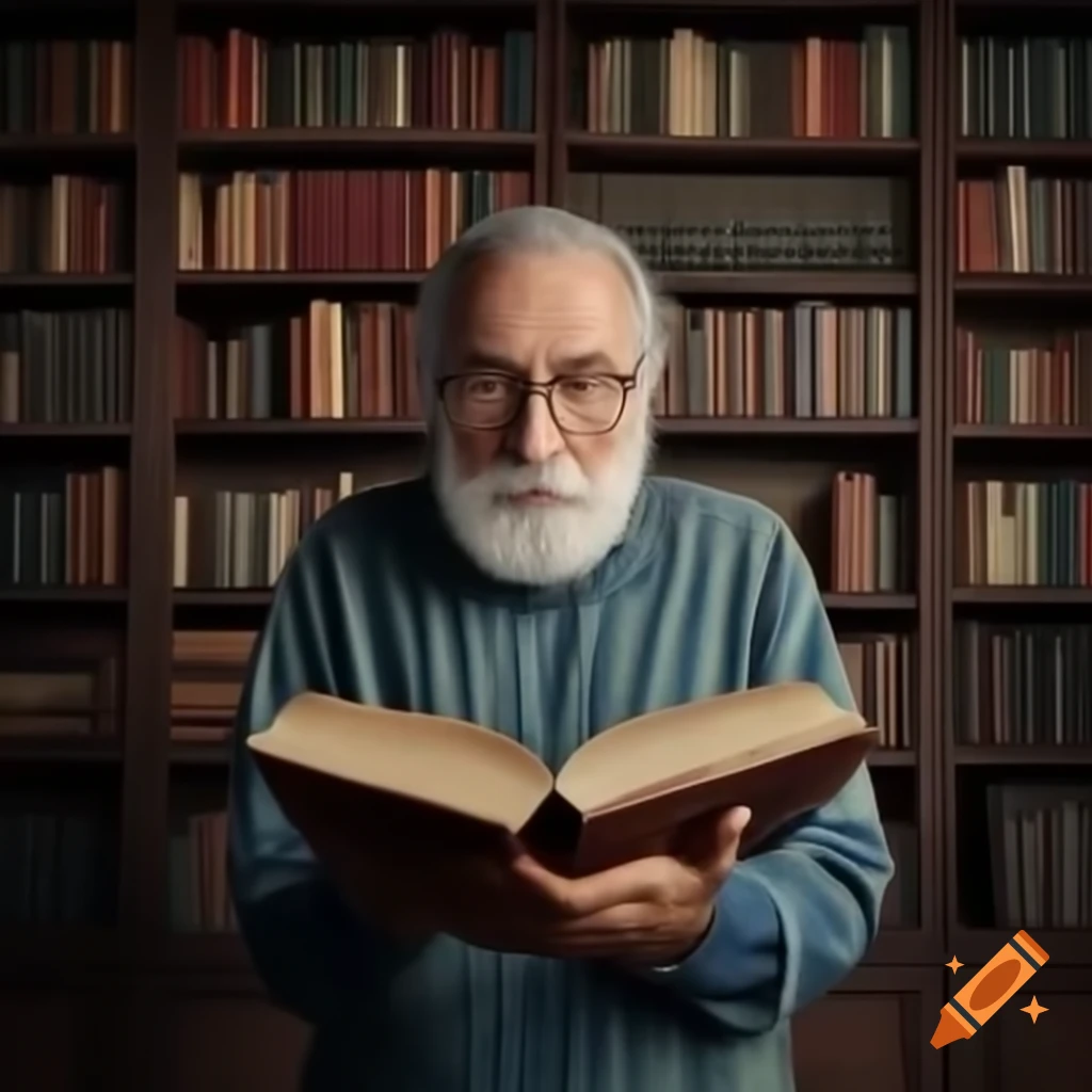Person lifting large stack of books with hands