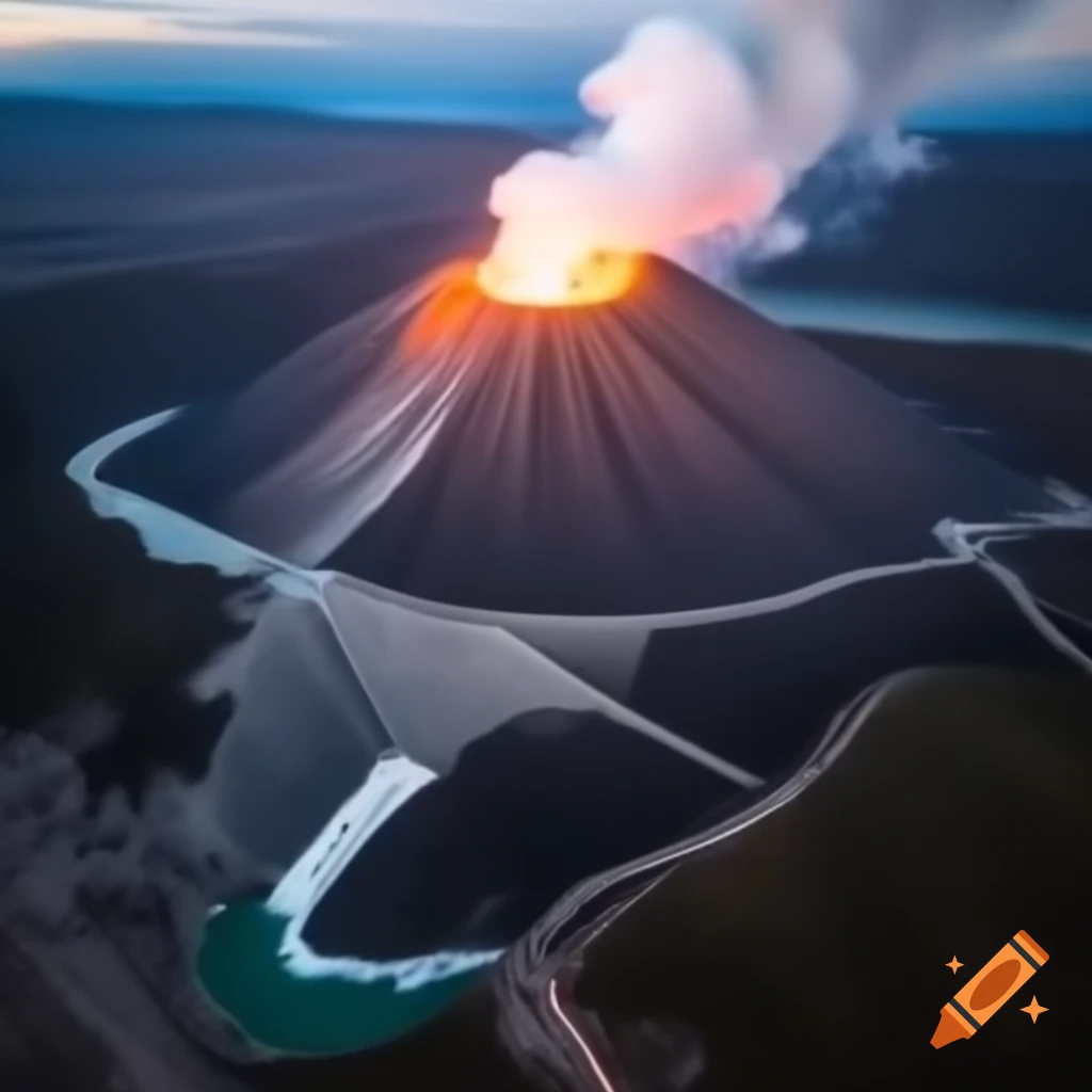 Active Damavand volcano