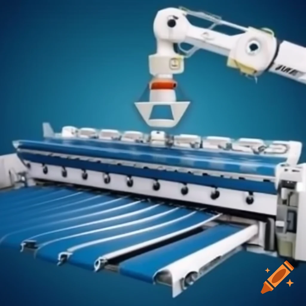 AutoDos-2000 automated system disassembling dosimeters on conveyor belt