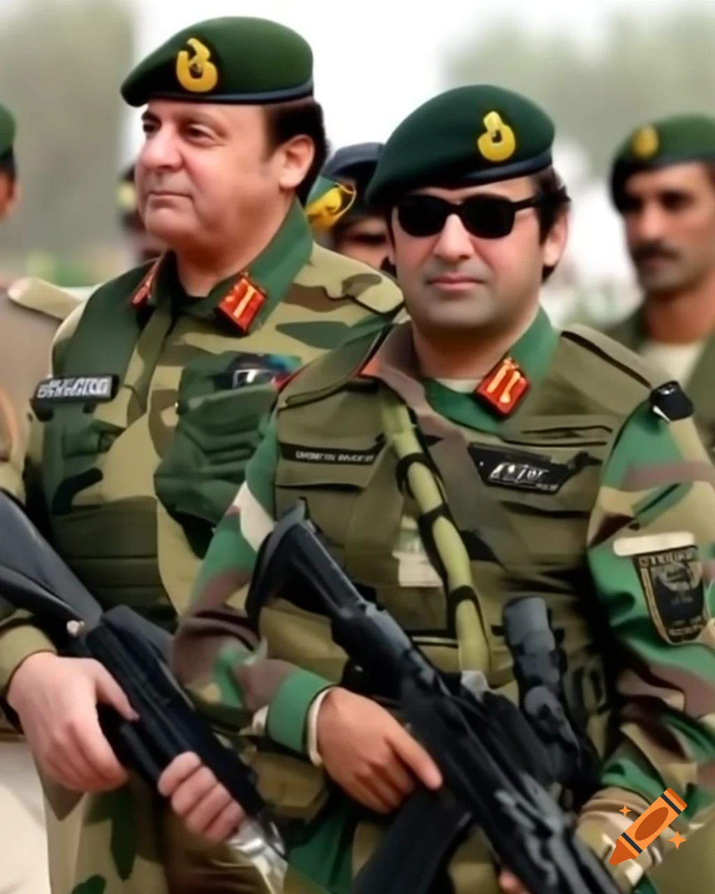 Nawaz Sharif and Shabaz Sharif engaged in work with Pakistan Army
