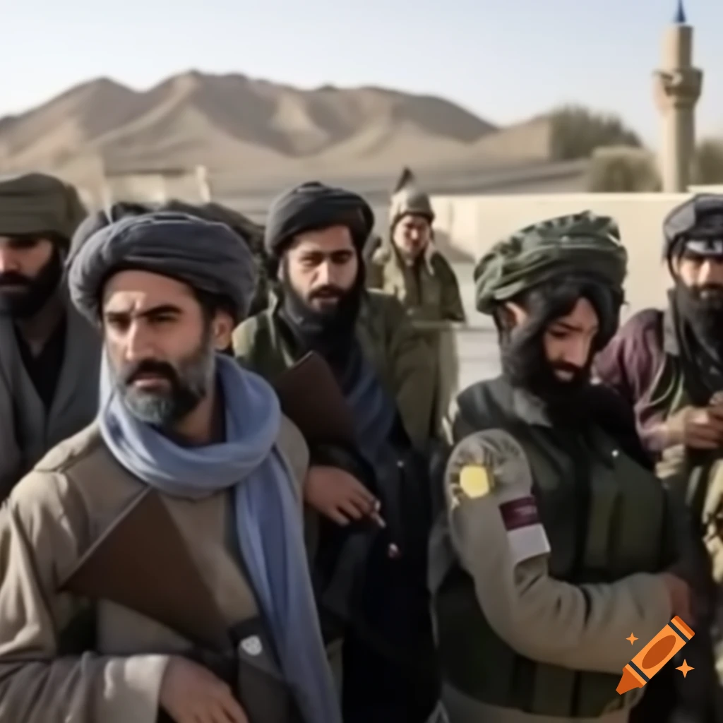 Afghan security forces depicted with the theme of Imam Mahdi's arrival