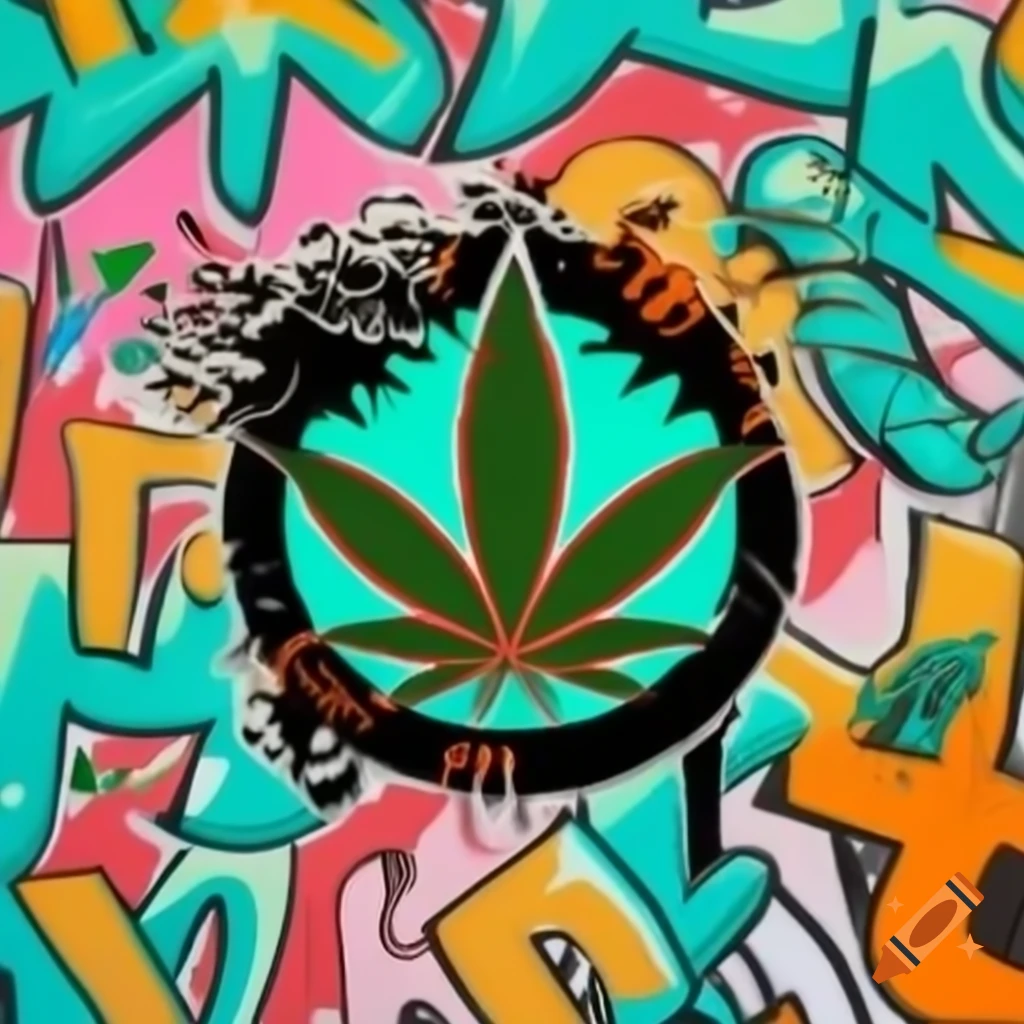 Skull Cannabis Weed T-Shirt SVG File Graphic by