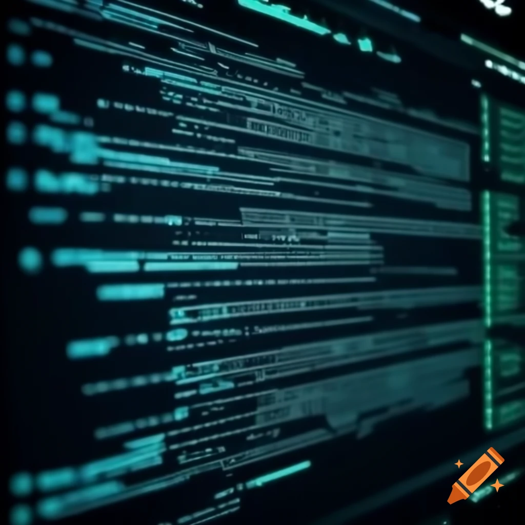 Code written on a computer screen