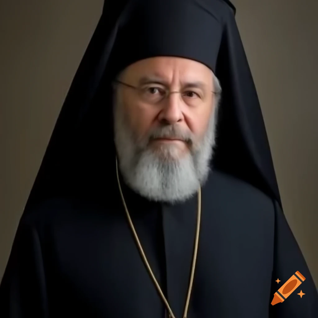 Portrait of metropolitan hilarion kapral reflecting serene authority in
