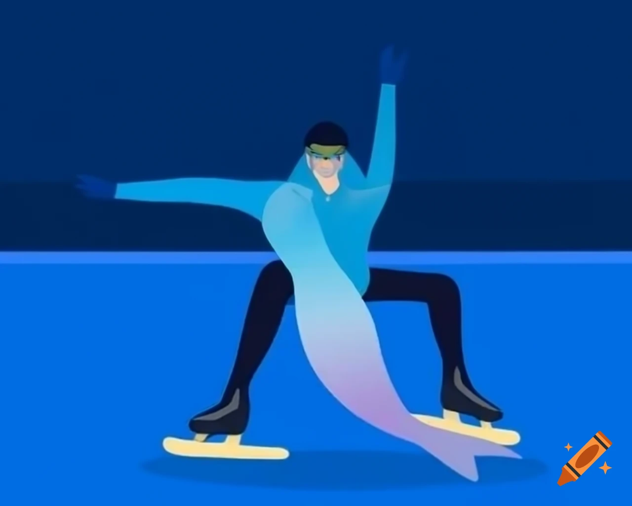 Seahawk ice figure skating performance