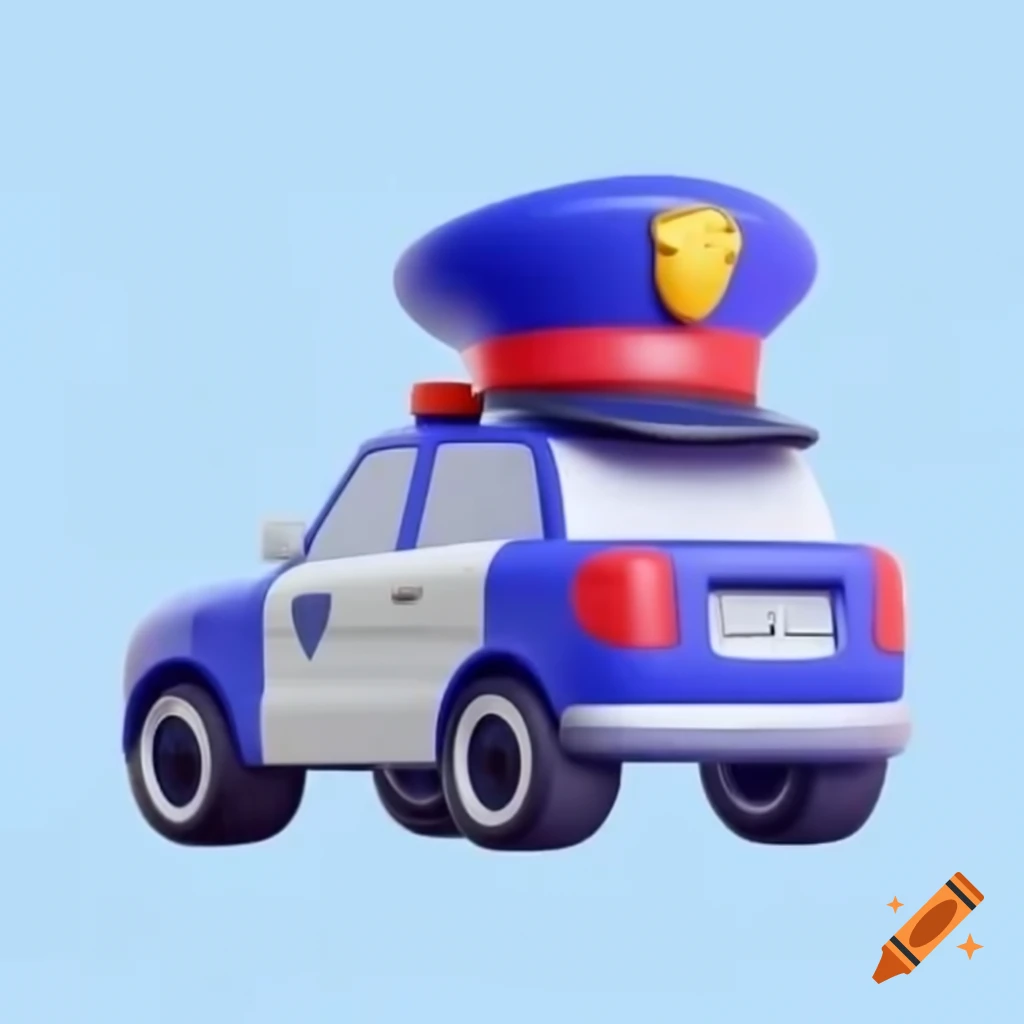 Police officers on duty in urban setting