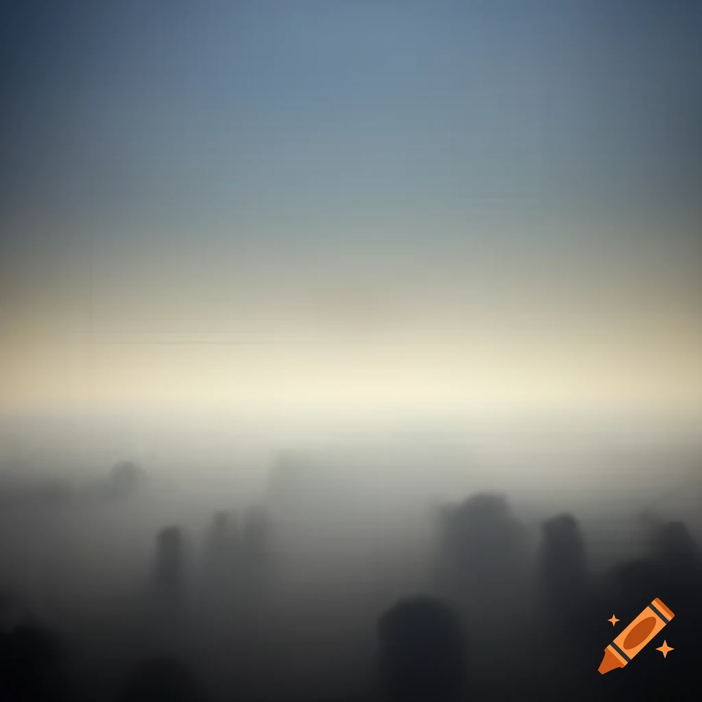 Air pollution and smog in urban environment