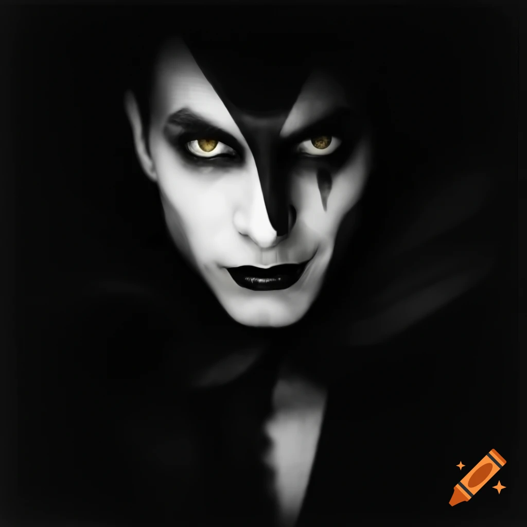 Vampire inspired by artist Robert Lampman