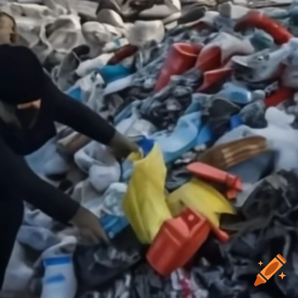 Fisherman on boat by the sea, using cluttered line with plastic bottles ...