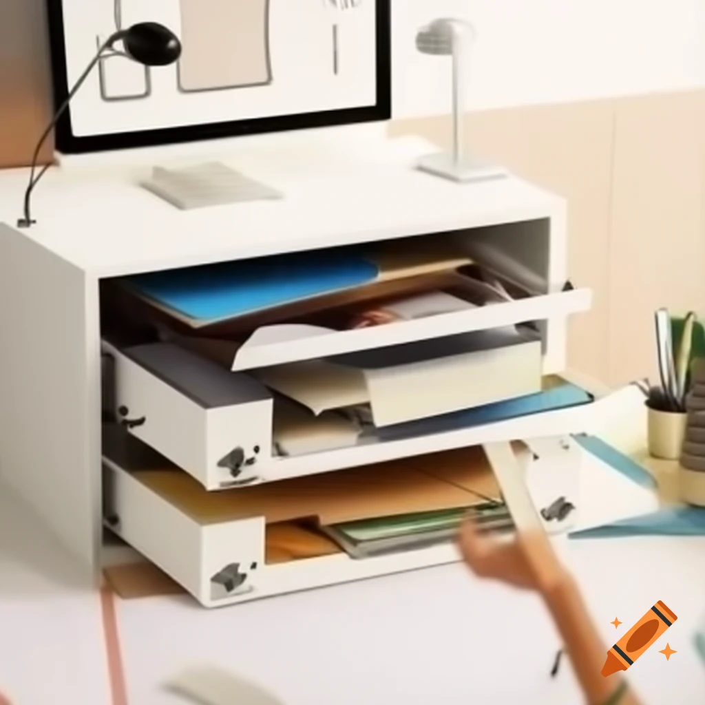 2-drawer document cabinet for office use
