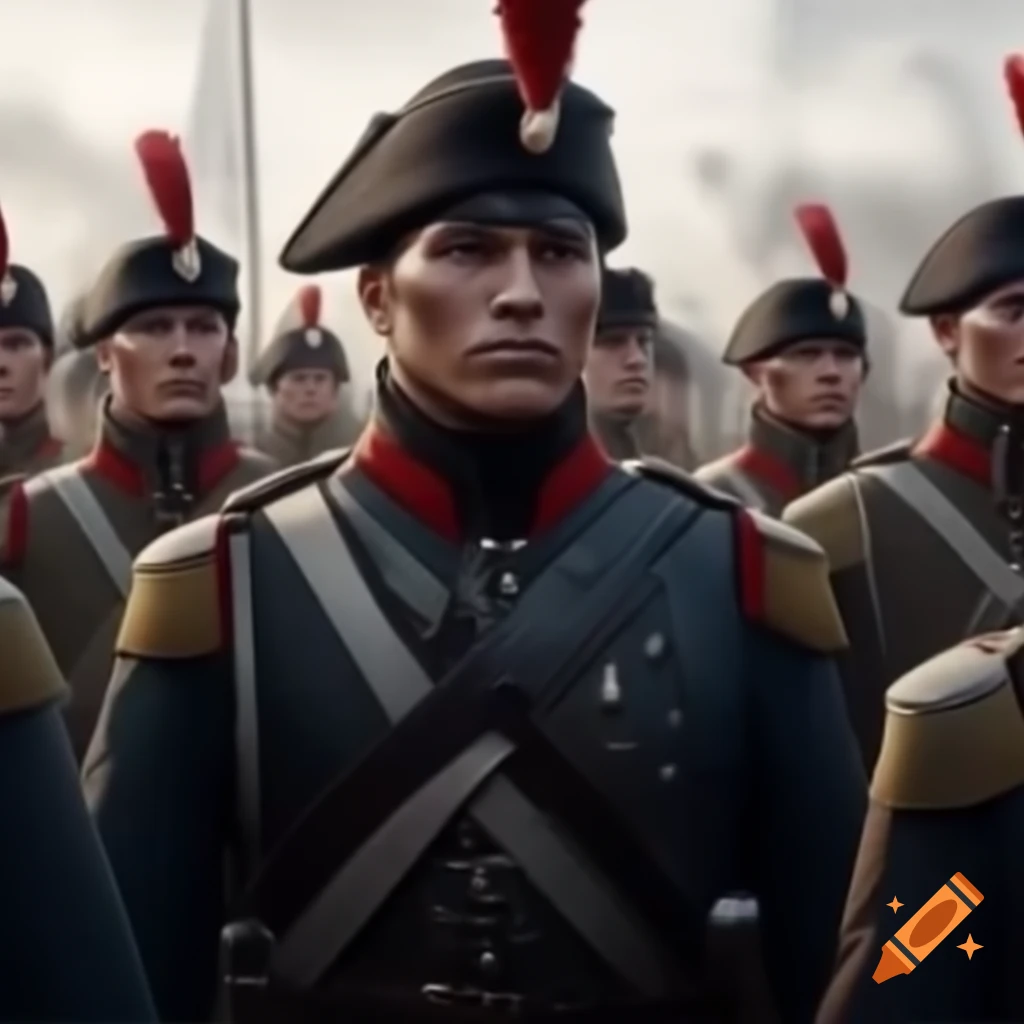 American army in action during the American Revolution