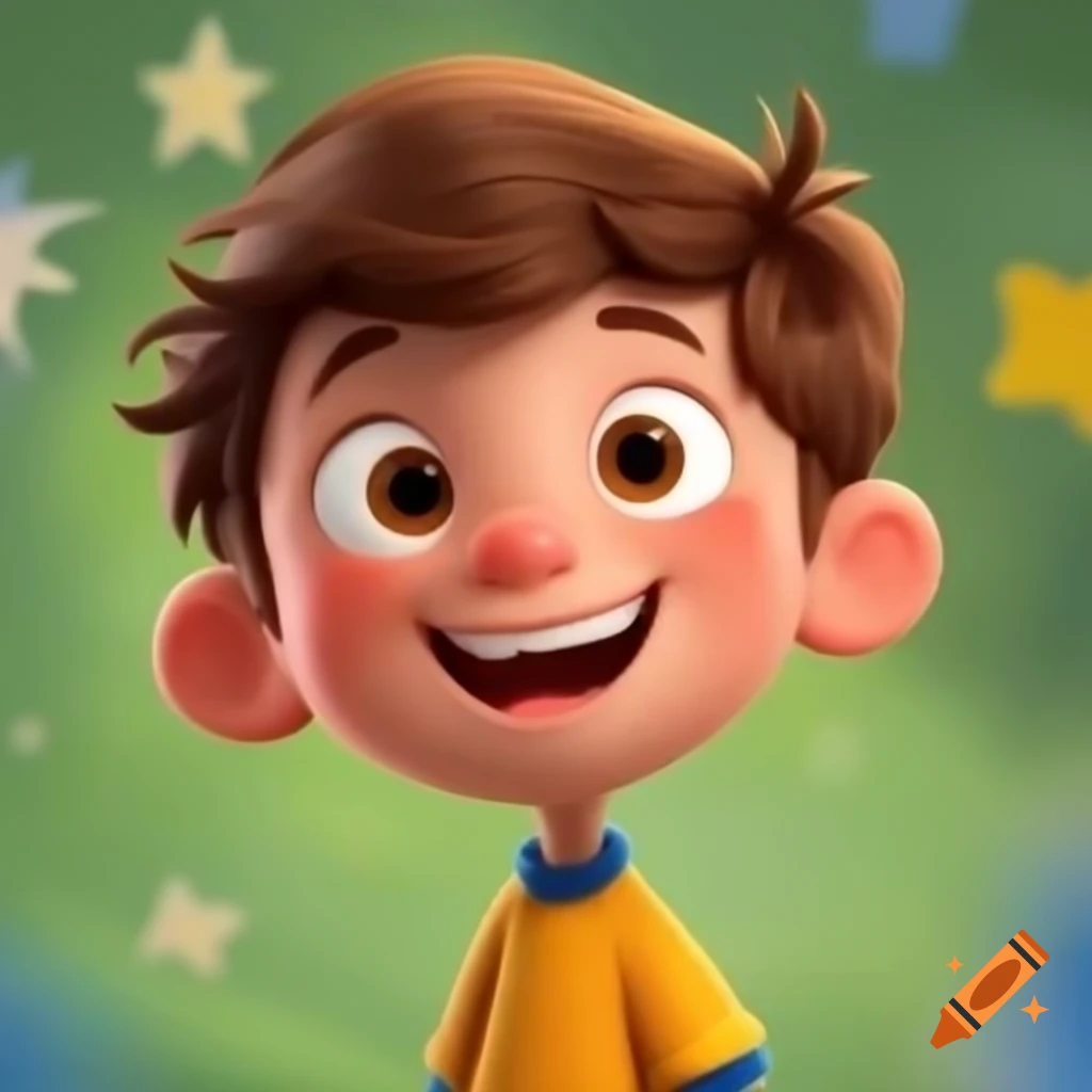 Happy boy smiling
