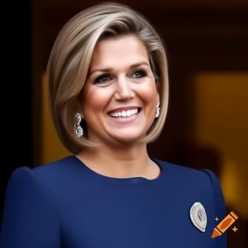 Queen Maxima shows off her new short haircut after donating long hair to charity