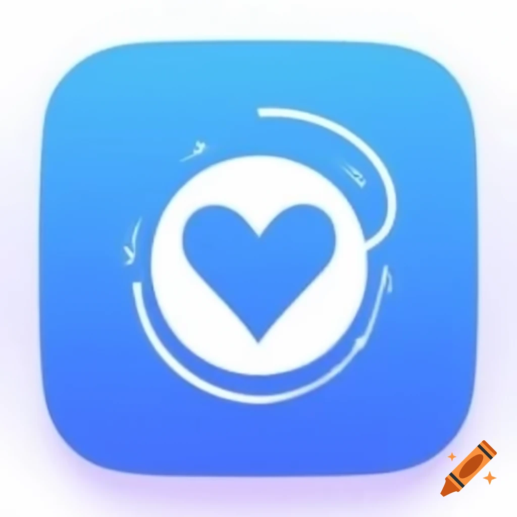 Logo promoting peace for social media