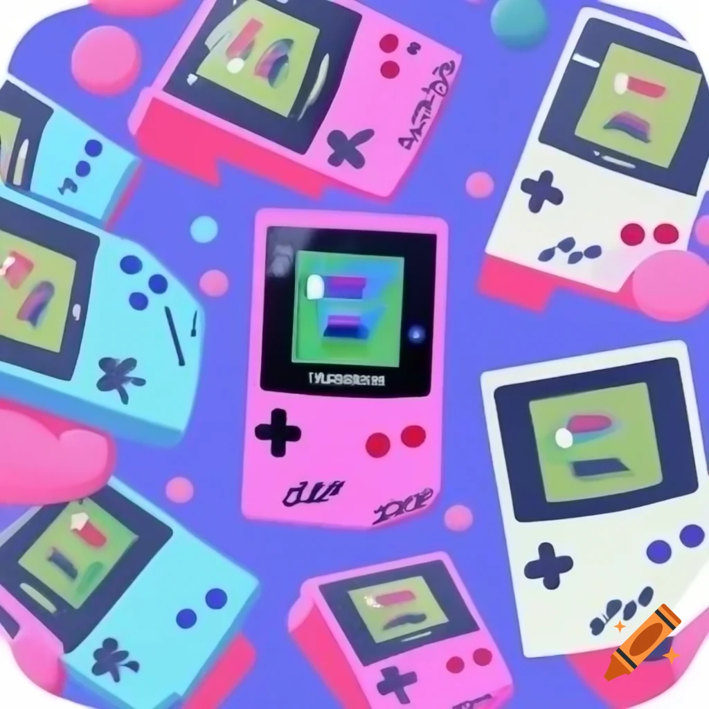 Classic Game Boy handheld gaming console
