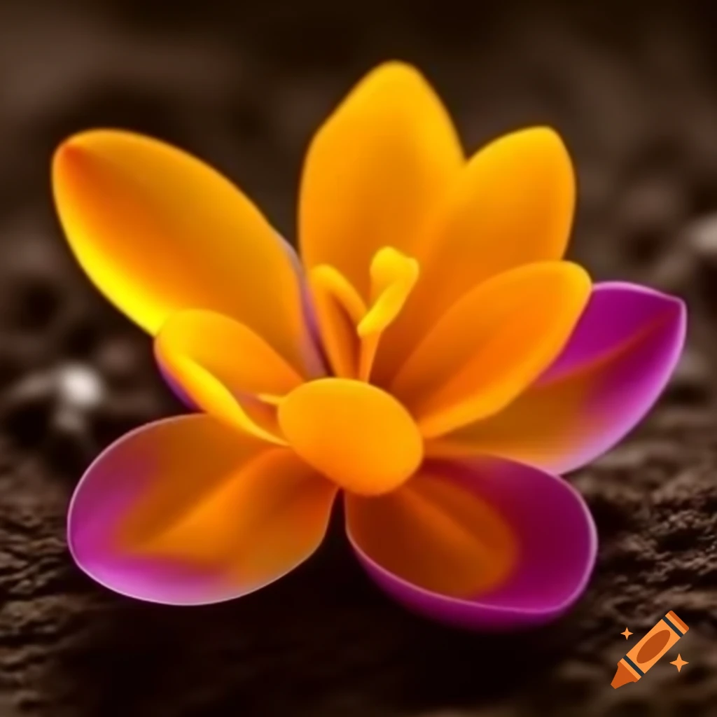 Saffron spice, vibrant red and yellow threads