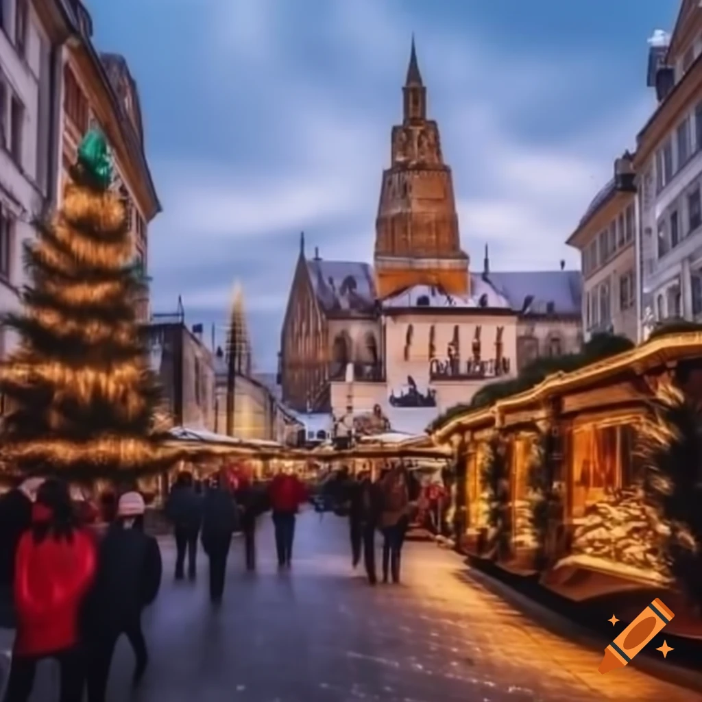 European travel scene during Christmas with Samsung S23 Ultra