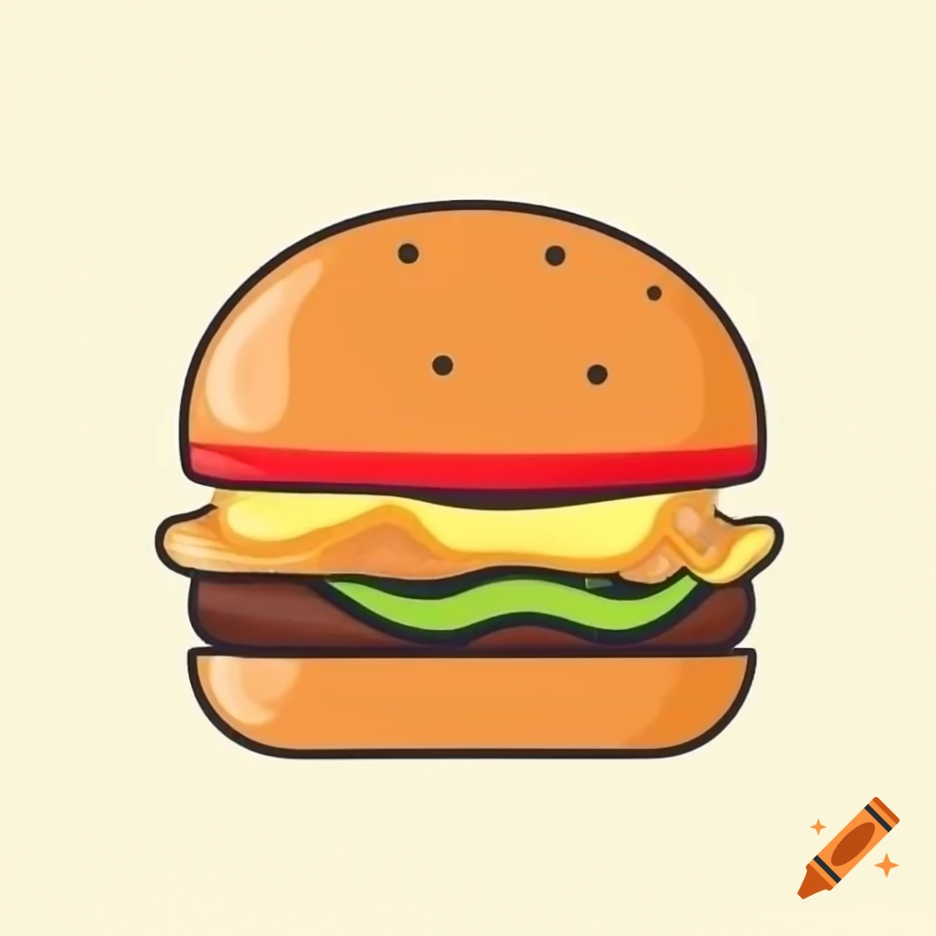 Delicious hamburger with fresh ingredients
