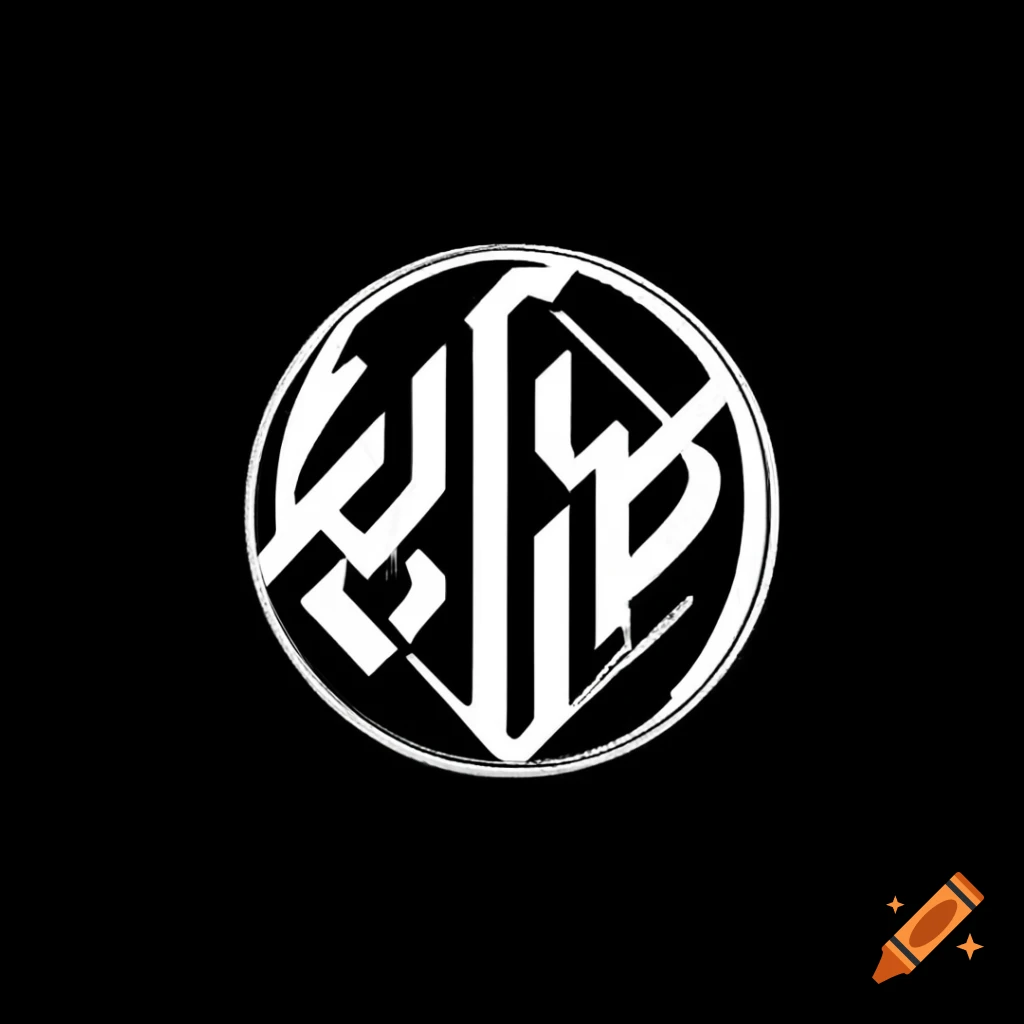 Round black and white logo featuring TBL in the center