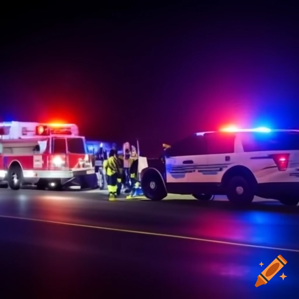 Breaking news about major crash with reported injuries