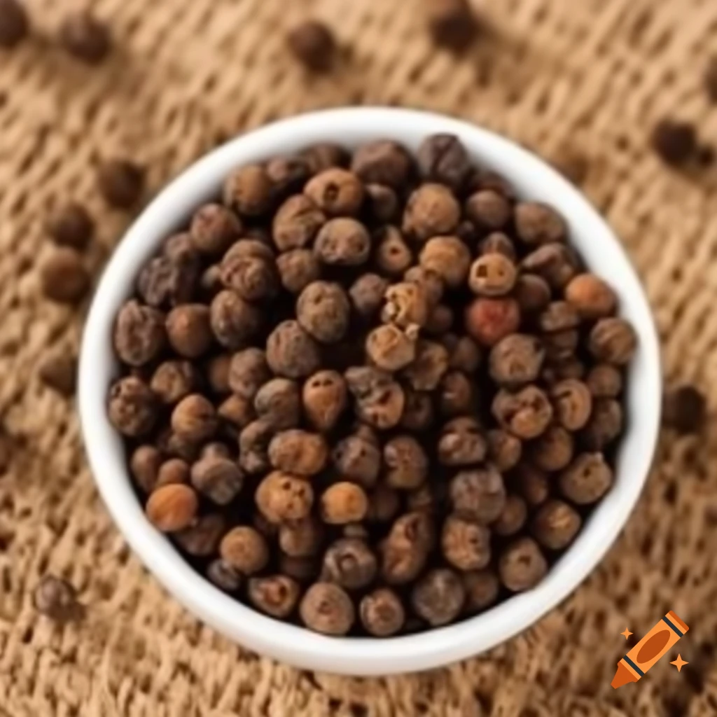Peppercorn, a spice used in cooking