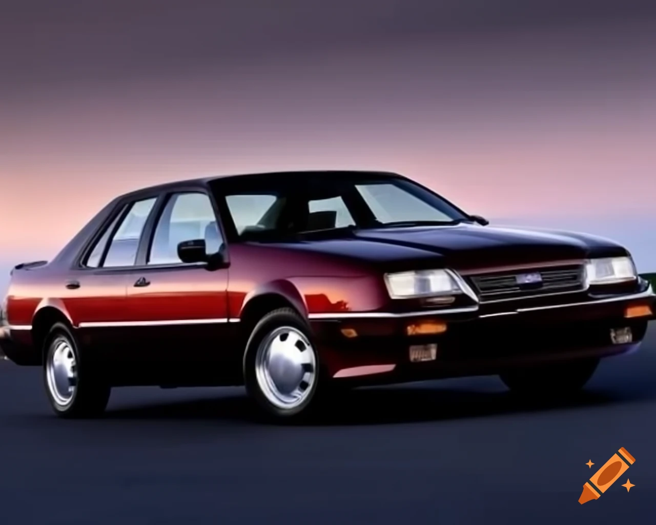 1990-style Ford Fusion car