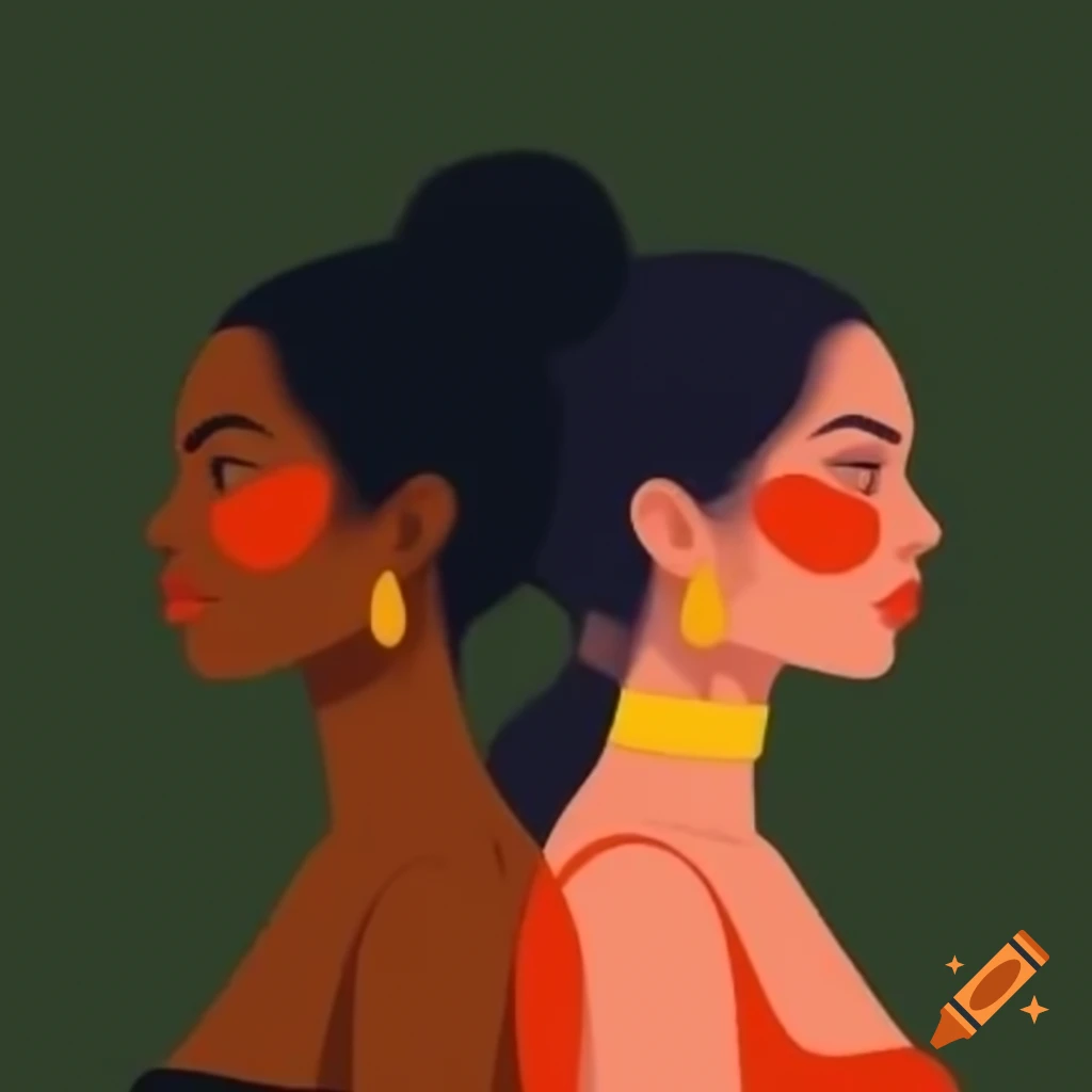 Two women in a casual setting, engaging in conversation