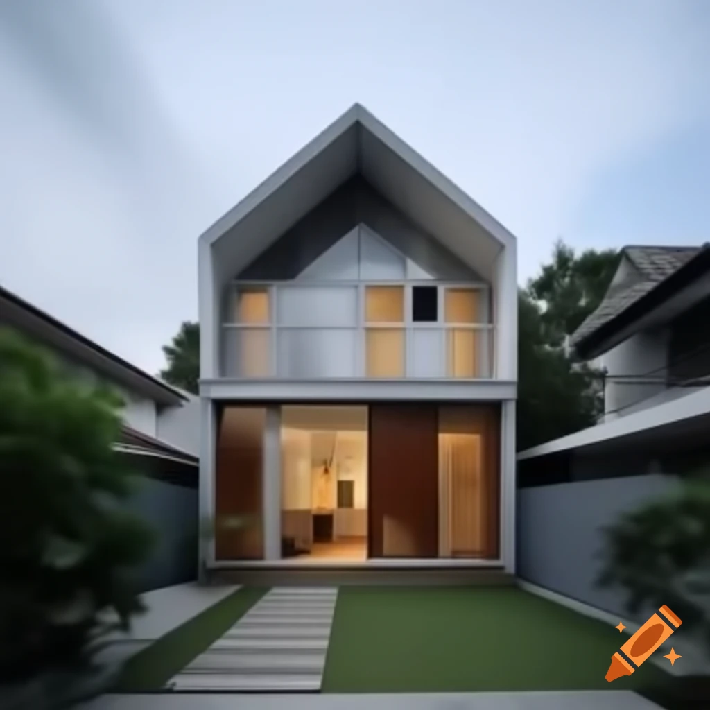Double storey terrace house in Malaysia