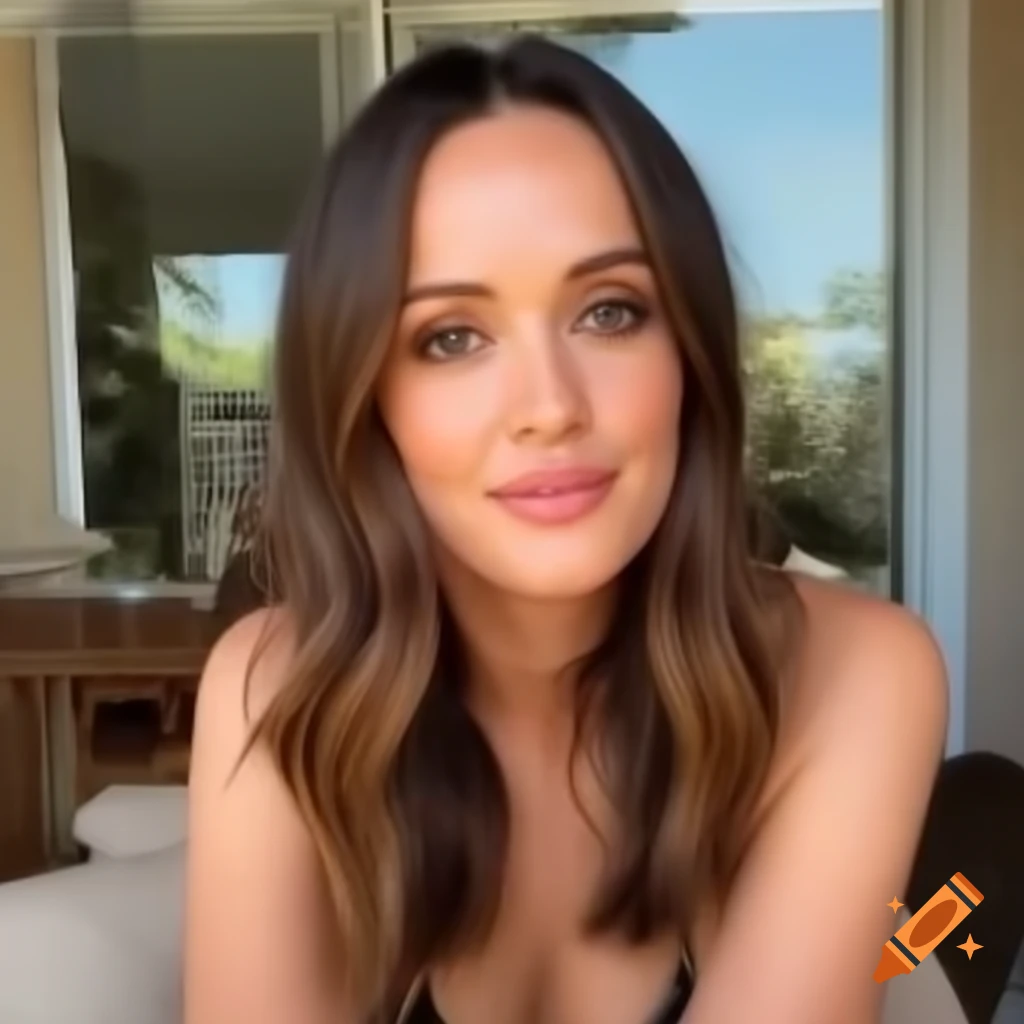 Portrait of a woman resembling actresses leighton meester, summer 