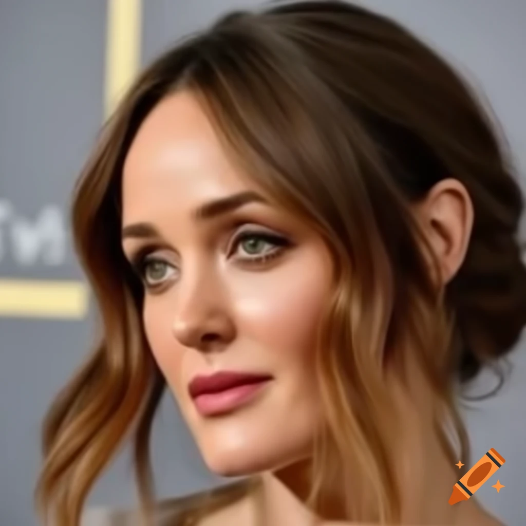 Portrait of a woman resembling actresses leighton meester, summer 
