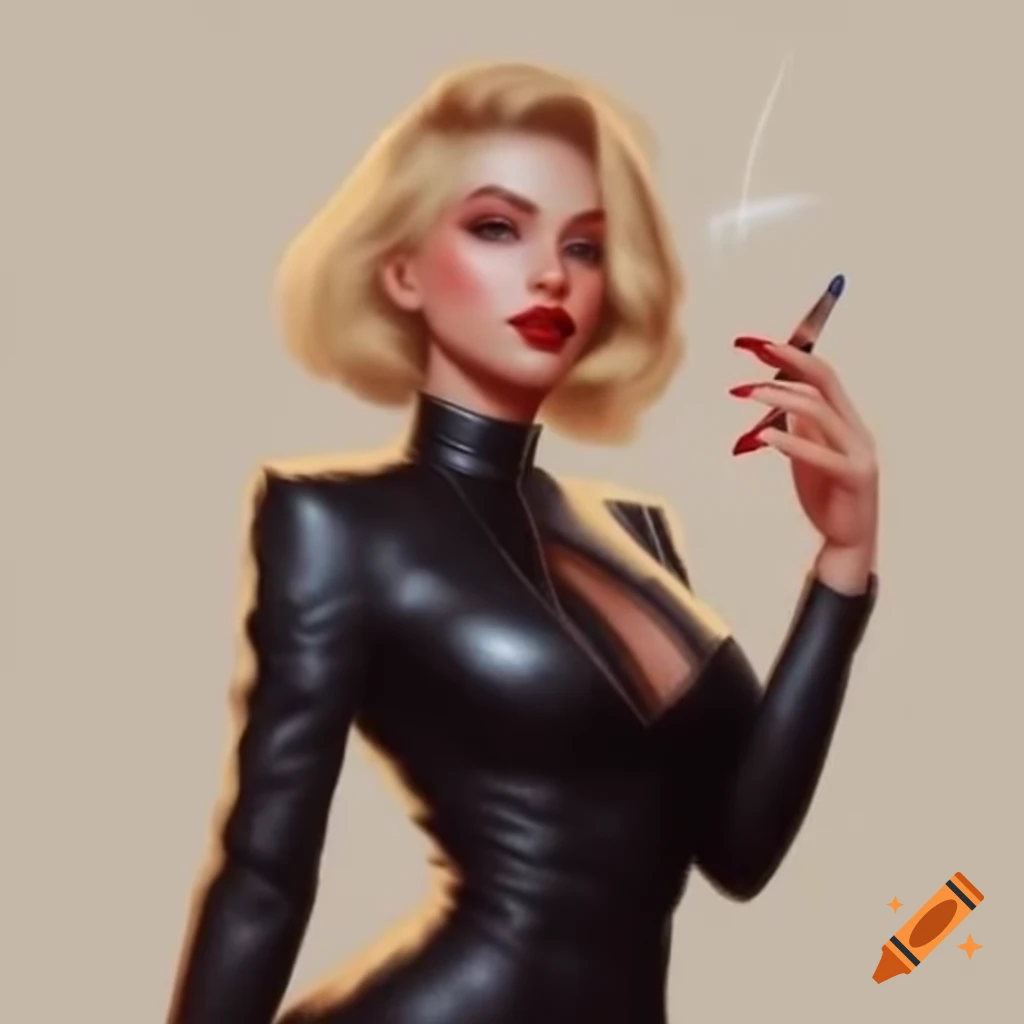 Petite blonde woman in black leather dress and high heel boots on Craiyon Petite blonde woman in black leather dress and high heel boots on Craiyon