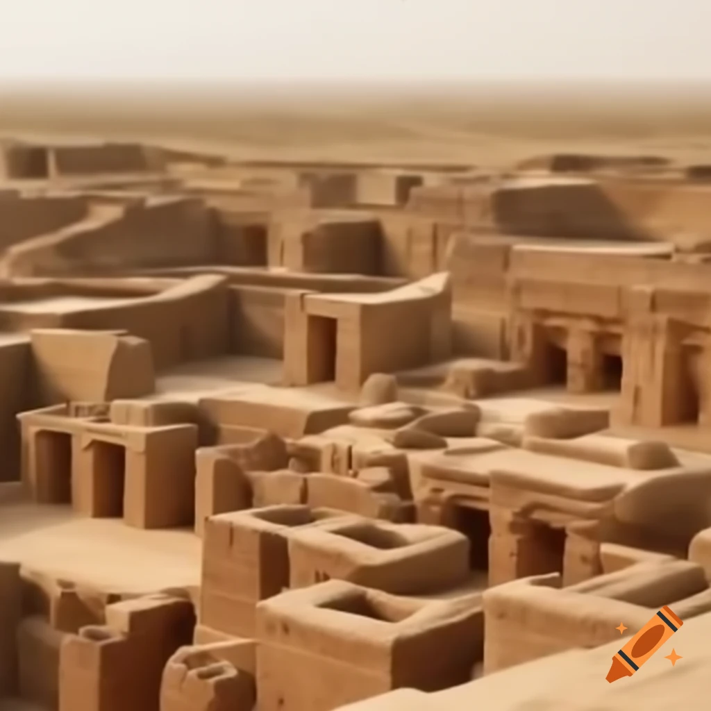 Historical representation of the Indus Valley Civilization