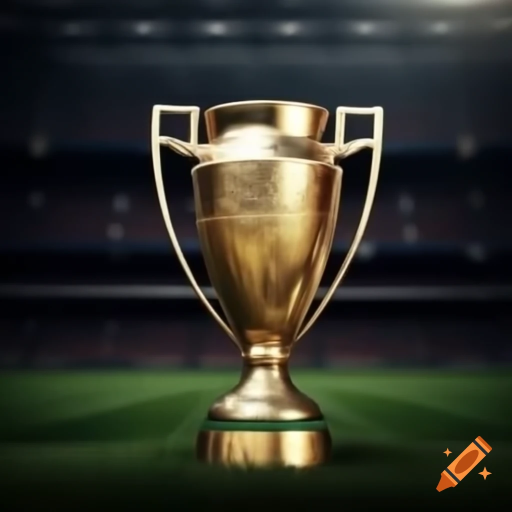 Soccer trophy showcasing athletic achievement