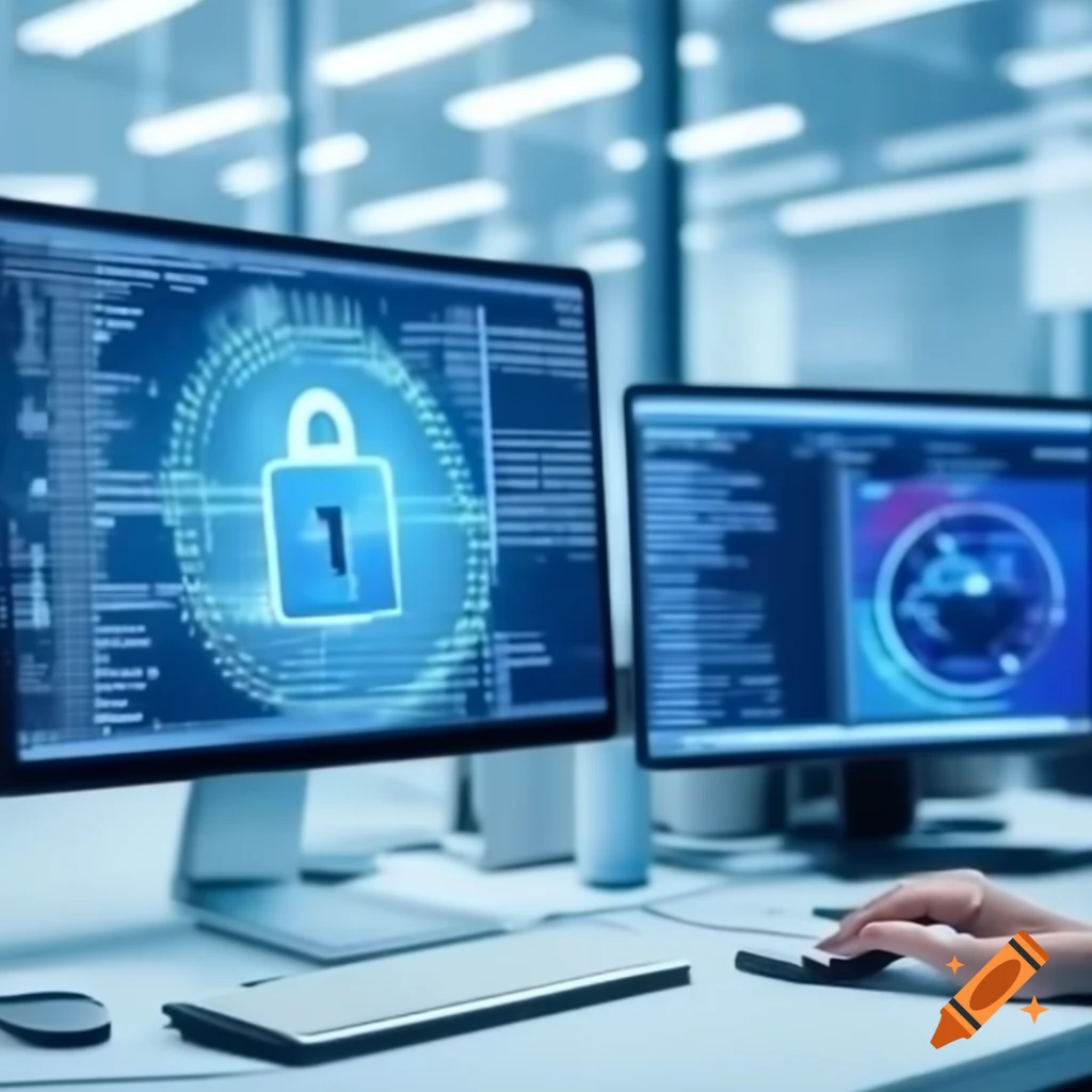 Professional research image for secure computing in computer security lab