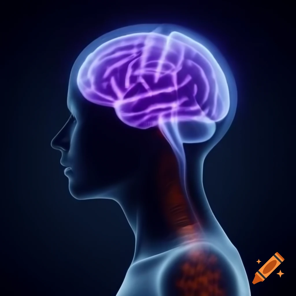Magazine front page design on psychology and brain impulses related to gambling