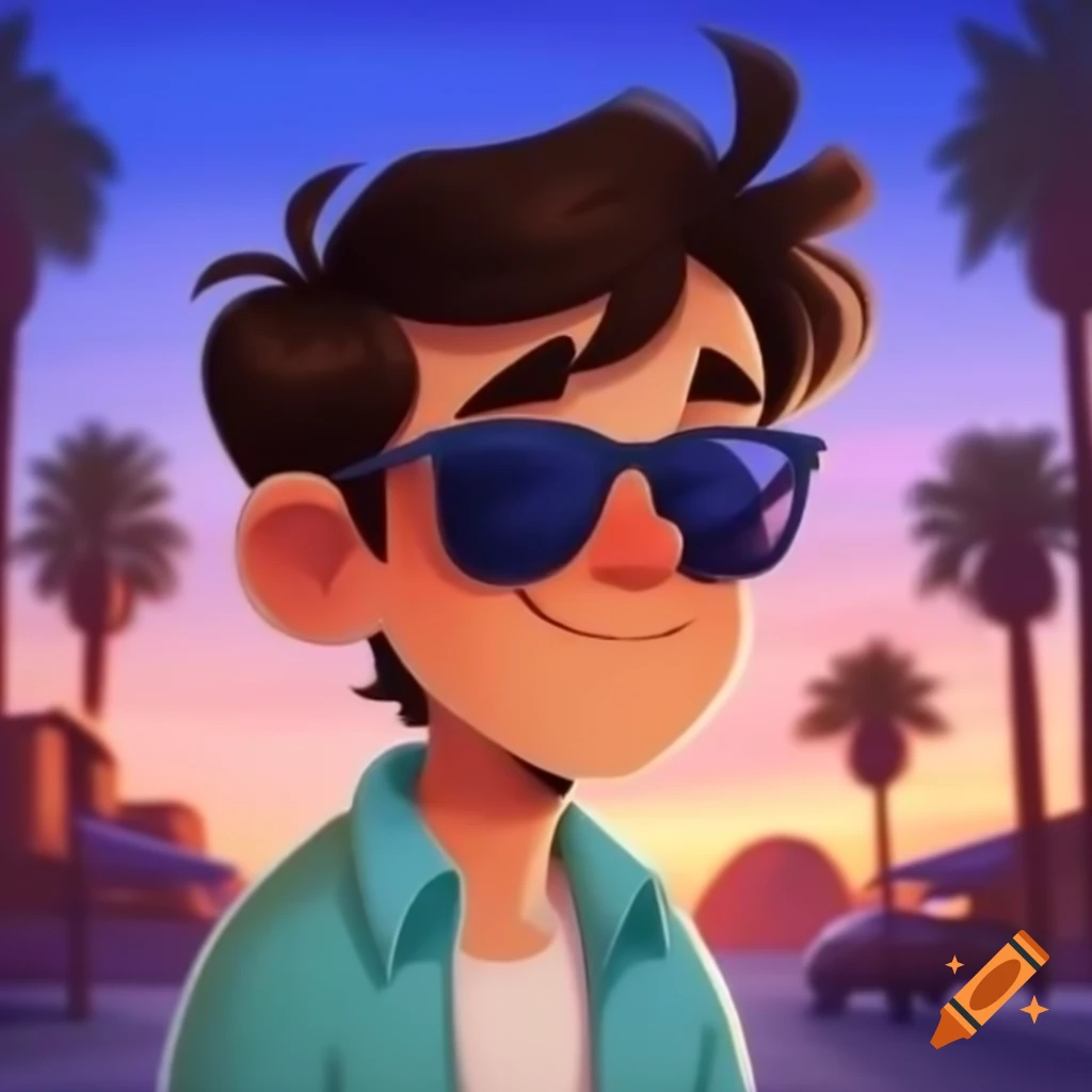 80's Neon Cartoon Warfarer Sunglasses