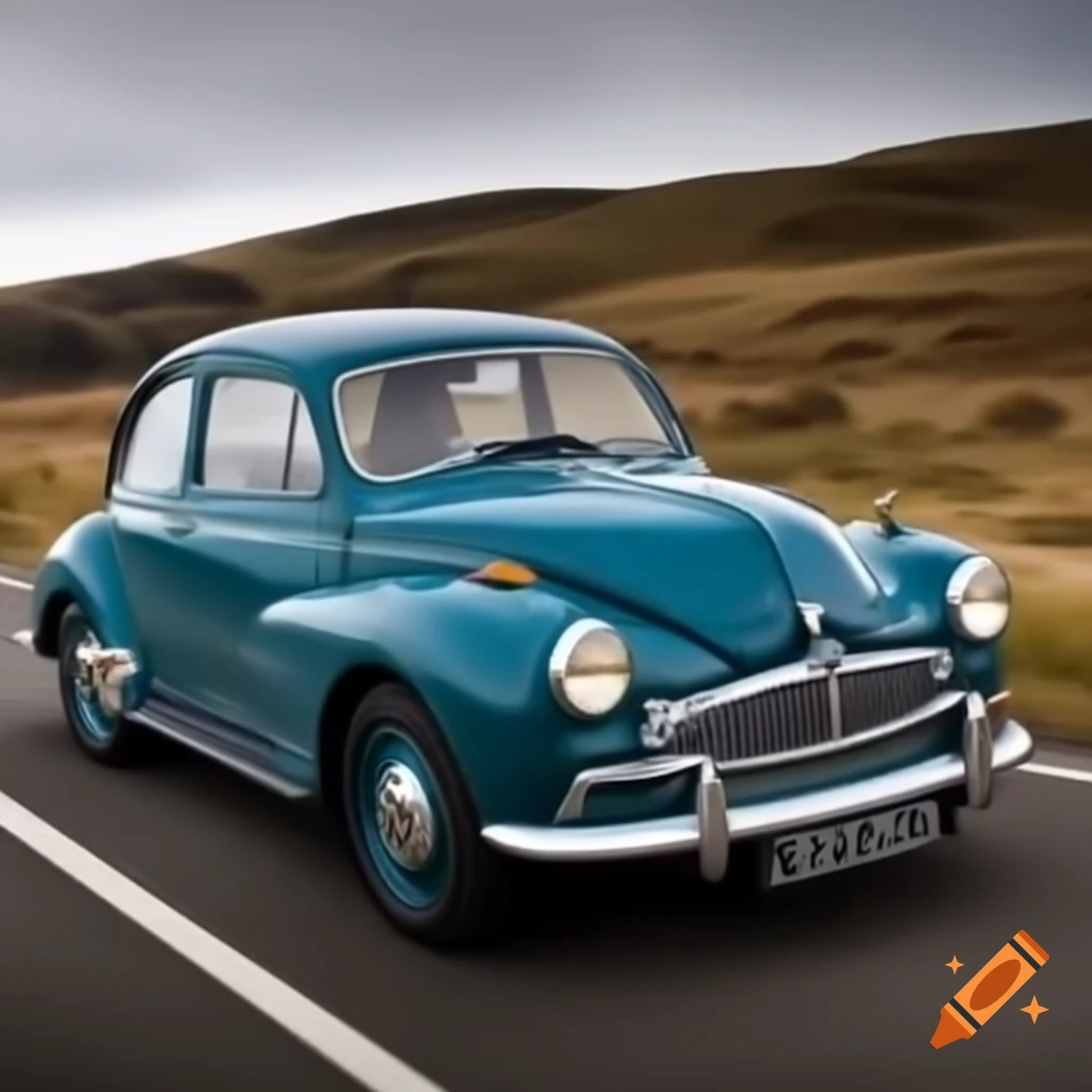 Classic Morris Minor car