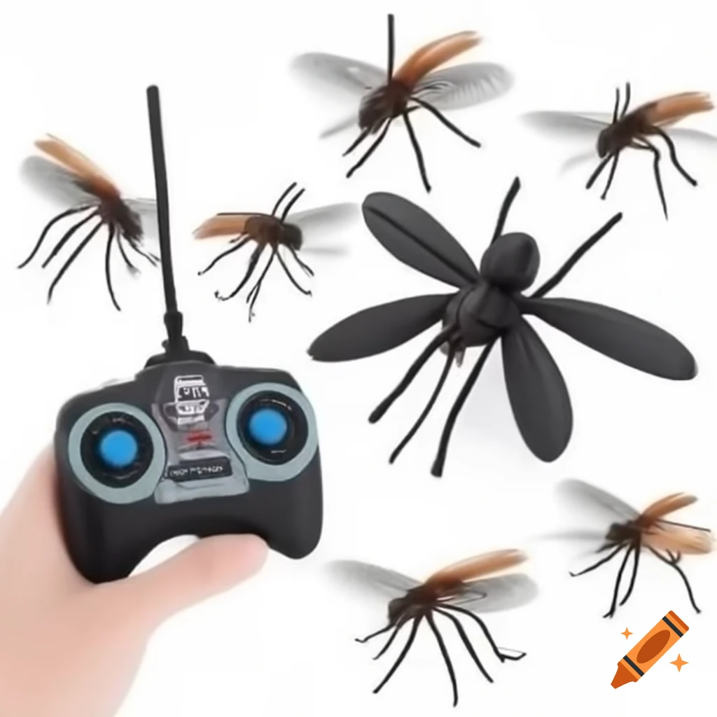 Remote controlled mosquito toy