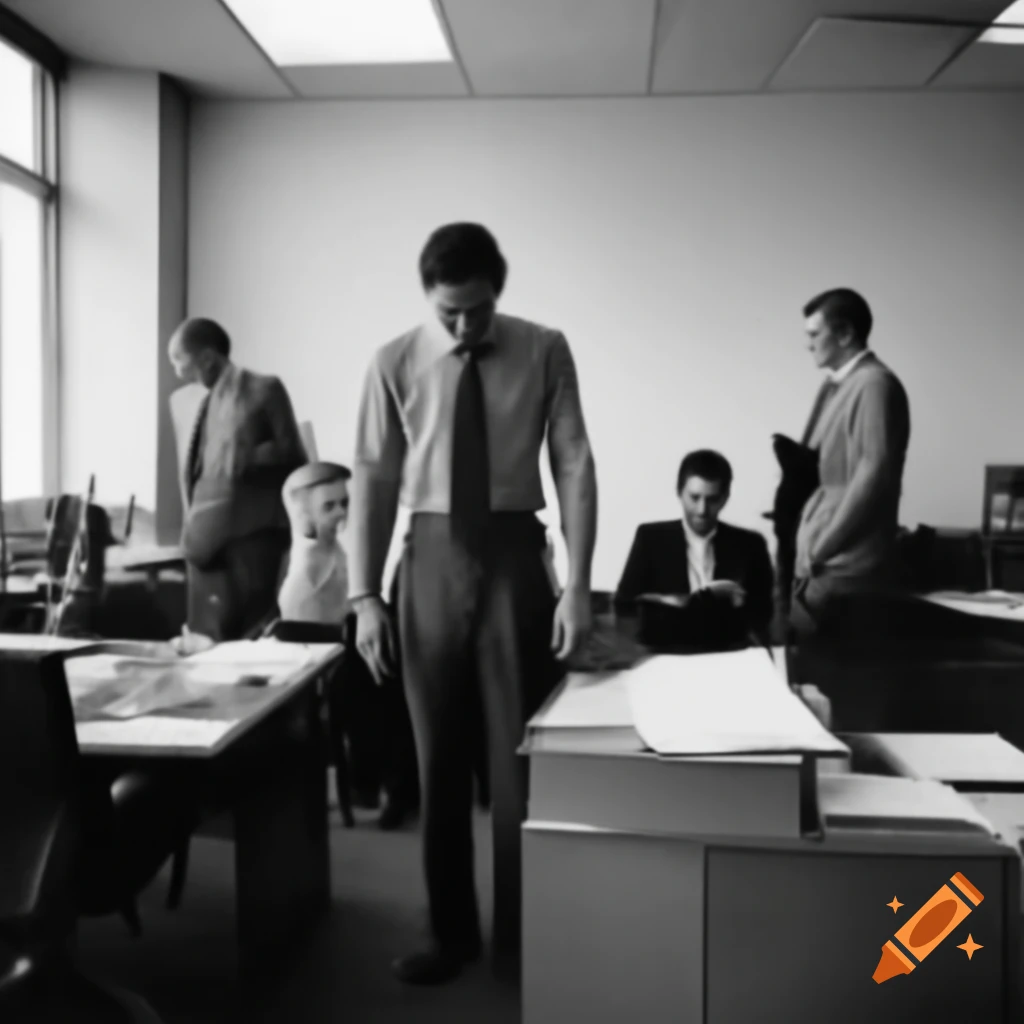 Man experiencing stress in office environment
