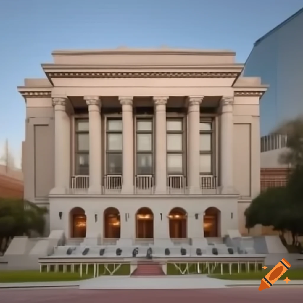 Local government department building